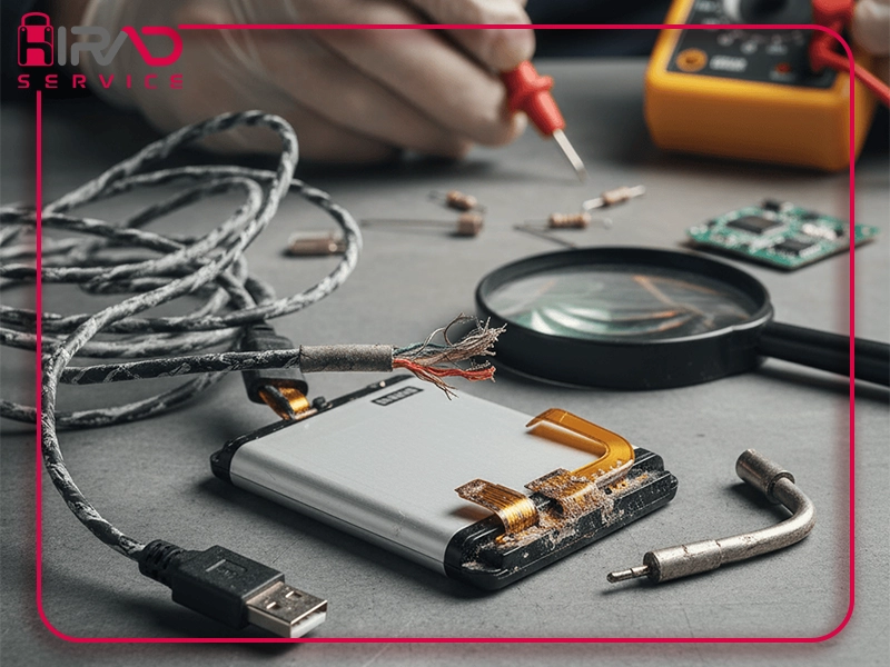 تشخیص خرابی باتری موبایل